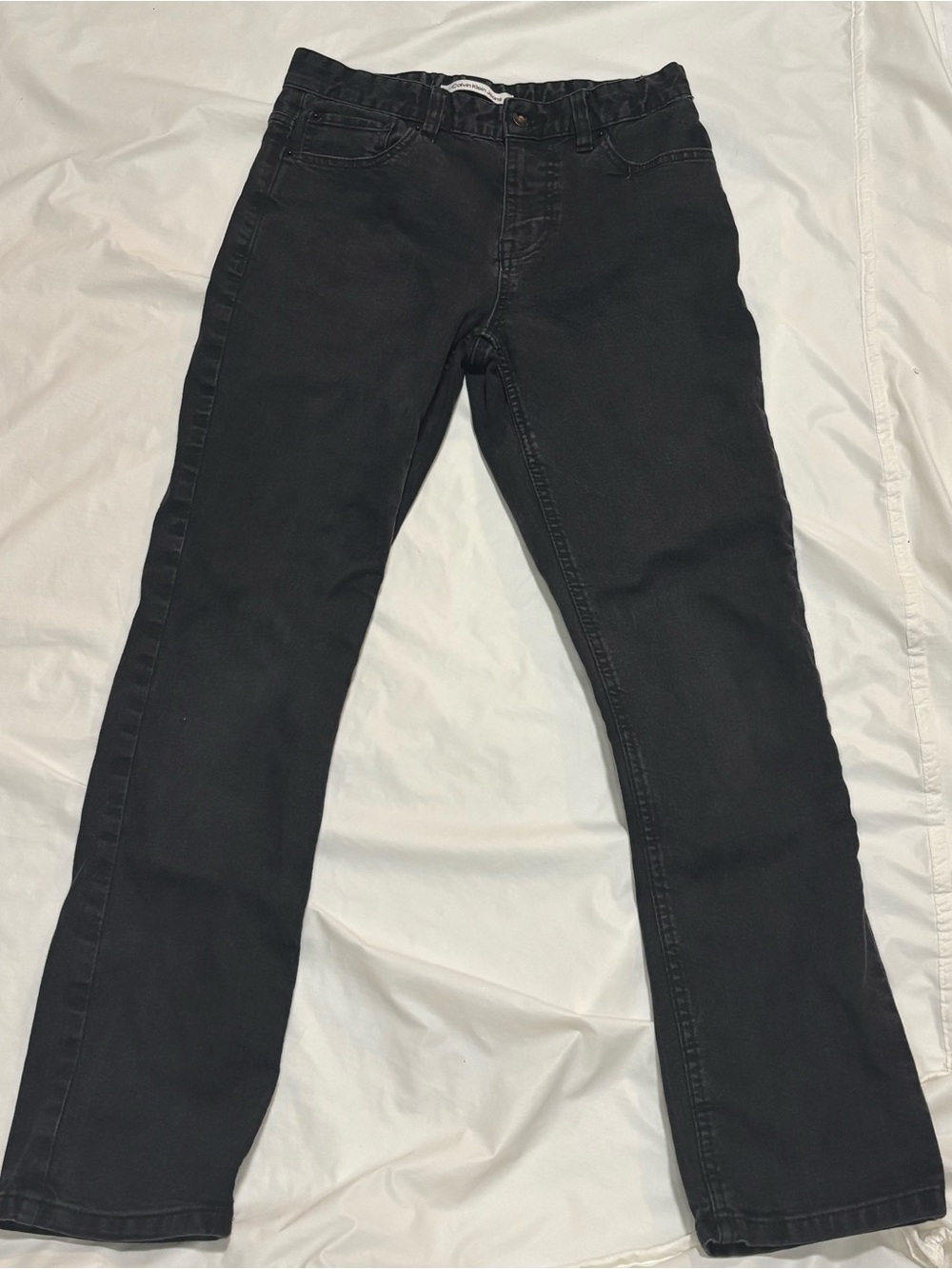 Calvin Klein Jeans Black Slim Straight Jeans